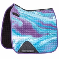 Weatherbeeta Prime Marble Horse Dressage Saddlepad (Purple)