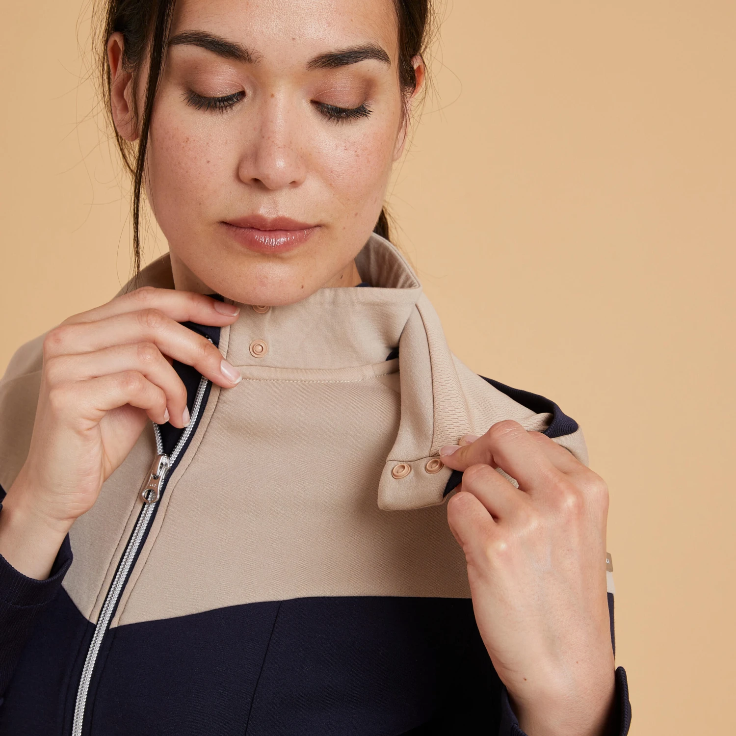 Women's Zipped Horse Riding Sweatshirt 900 - Image 8