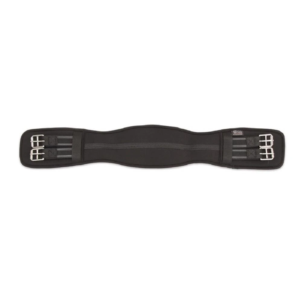 Elasticated Neoprene Horse Dressage Girth (Black)