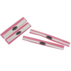 Weatherbeeta Reflective Horse Bridle (Pack Of 4) (Pink)