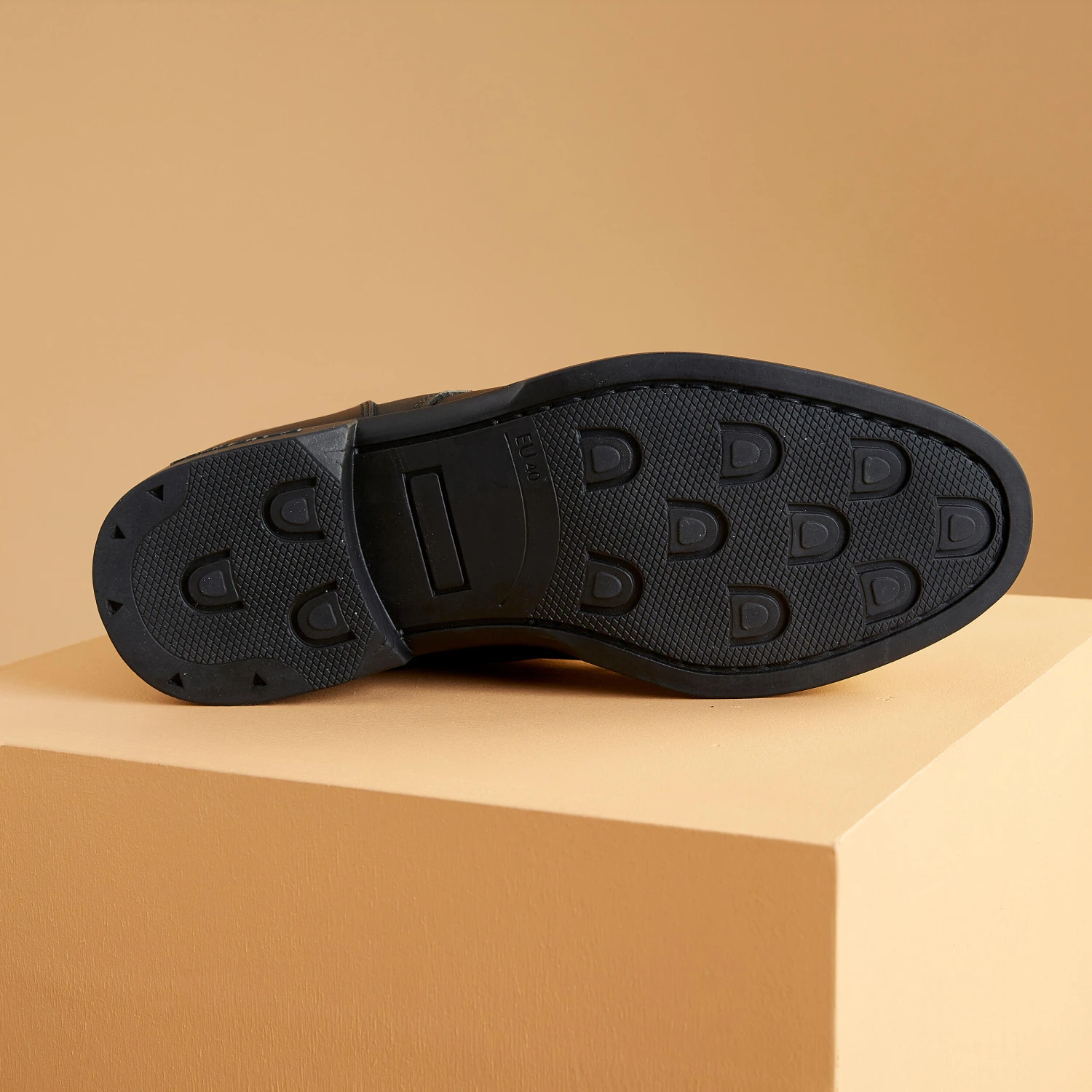 Adult Horse Riding Lace-up Leather Boots Paddock 560 - Image 3