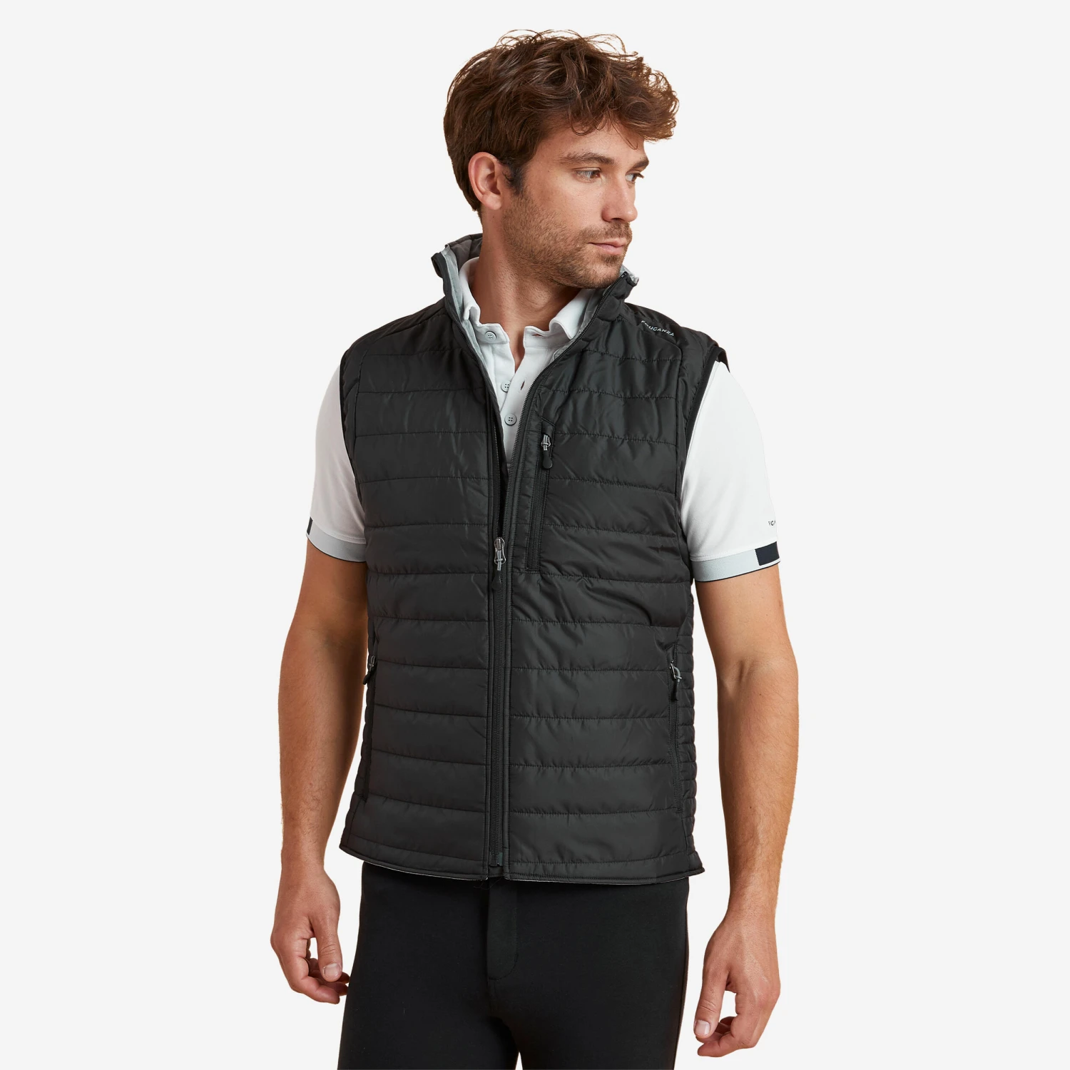 Men's Horse Riding Sleeveless Gilet 100 - Image 9