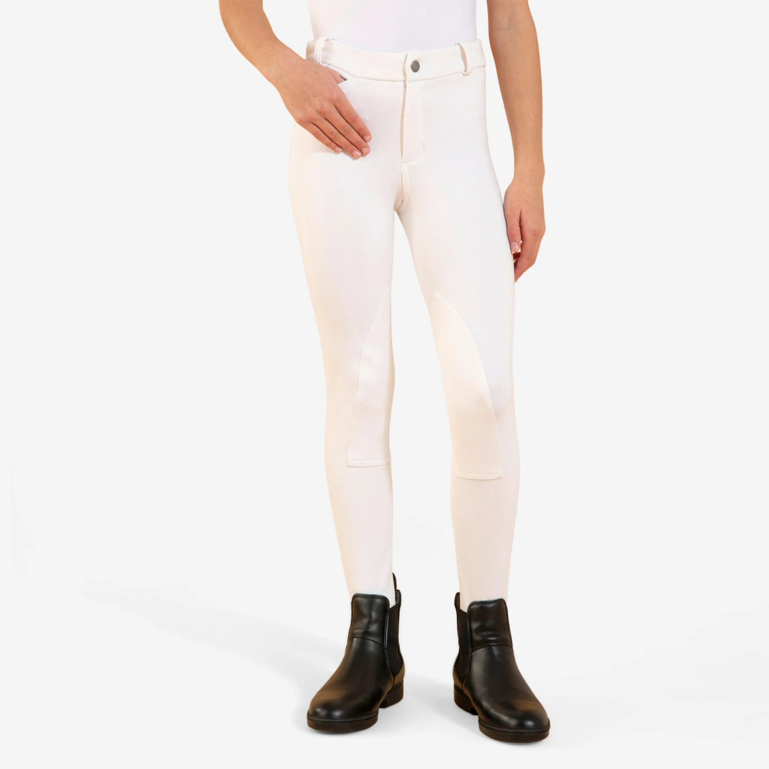 Kids' Horse Riding Show Jodhpurs 100