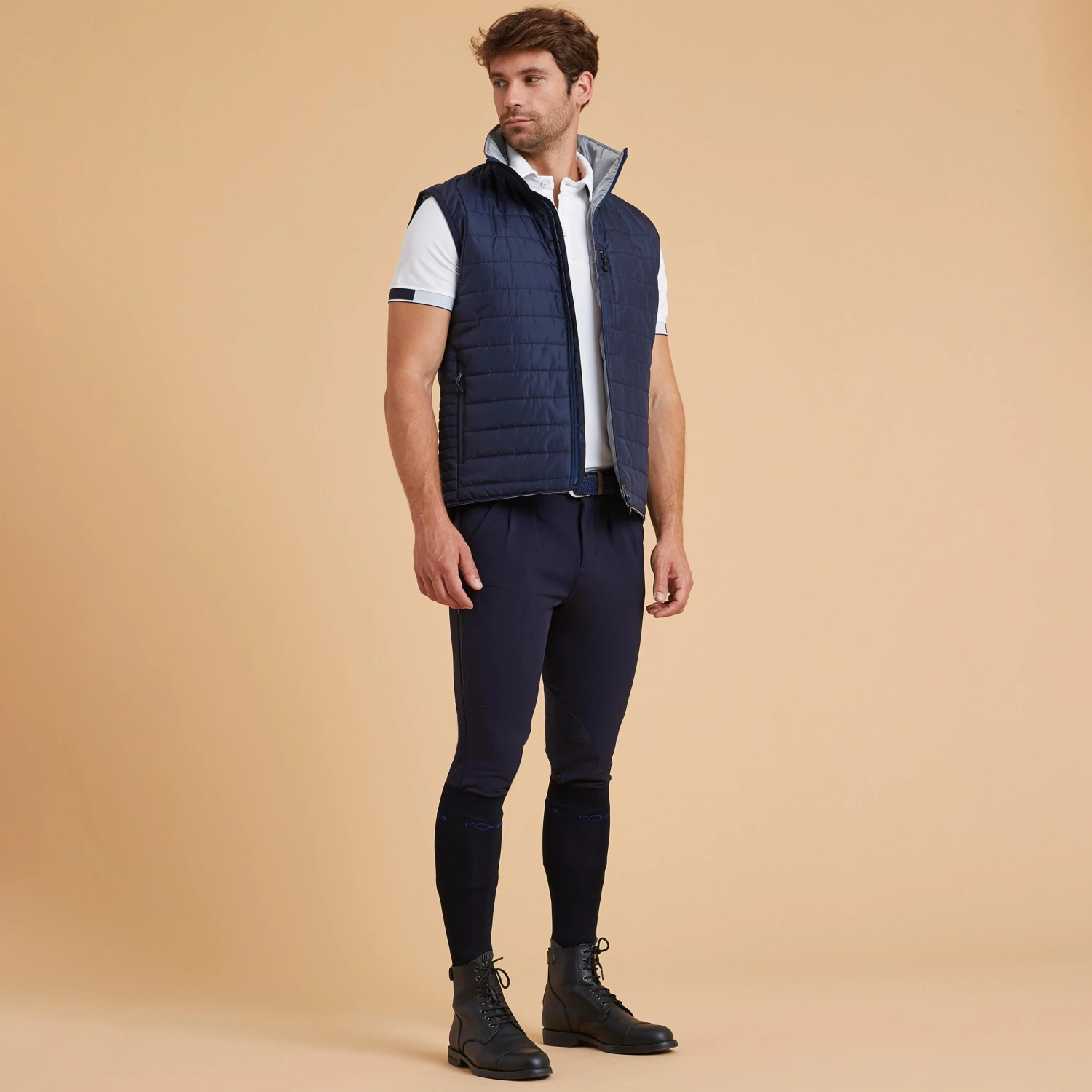 Men's Horse Riding Sleeveless Gilet 100 - Image 2