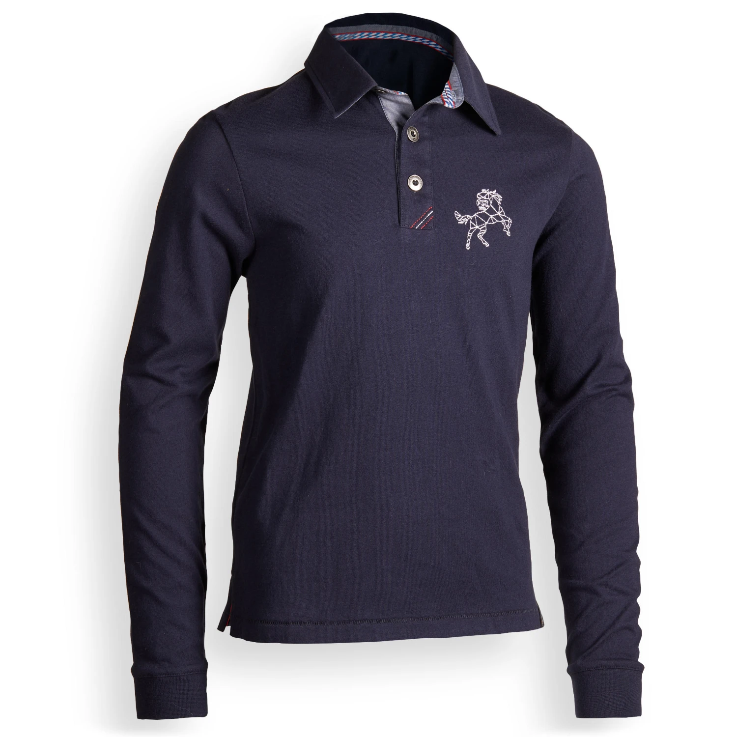 Boys' Horse Riding Long-Sleeved Polo 100 - Image 6