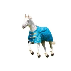 Highlander Original Lite StandardNeck Horse Turnout Rug (Teal)