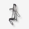 Pony Riding Leather French Noseband Bridle 580 Rhinestone