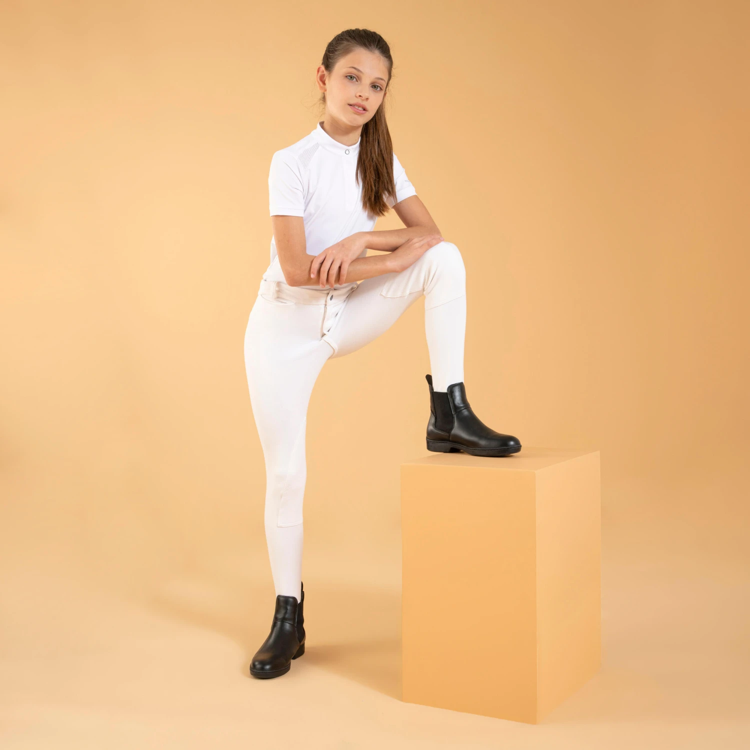 Kids' Horse Riding Show Jodhpurs 100 - Image 2