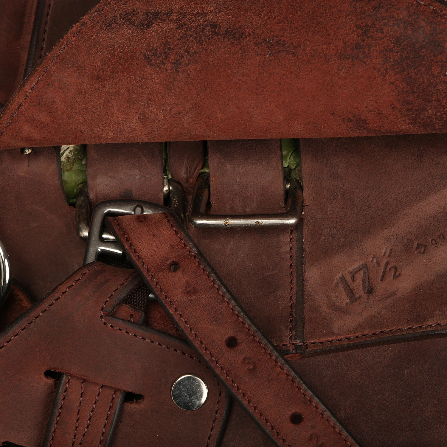 Horse Riding Hacking Saddle For Horse Escape - Brown - Image 11