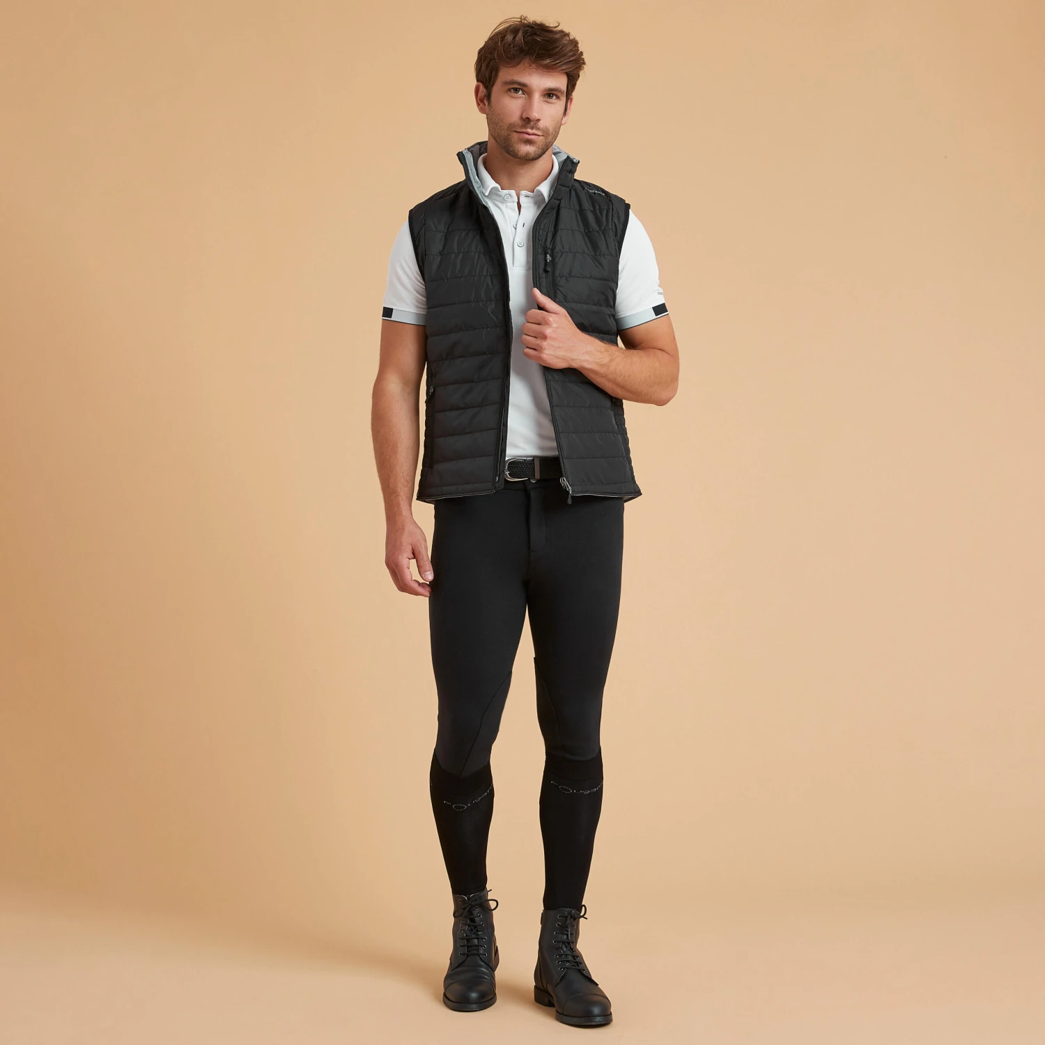 Men's Horse Riding Sleeveless Gilet 100 - Image 10