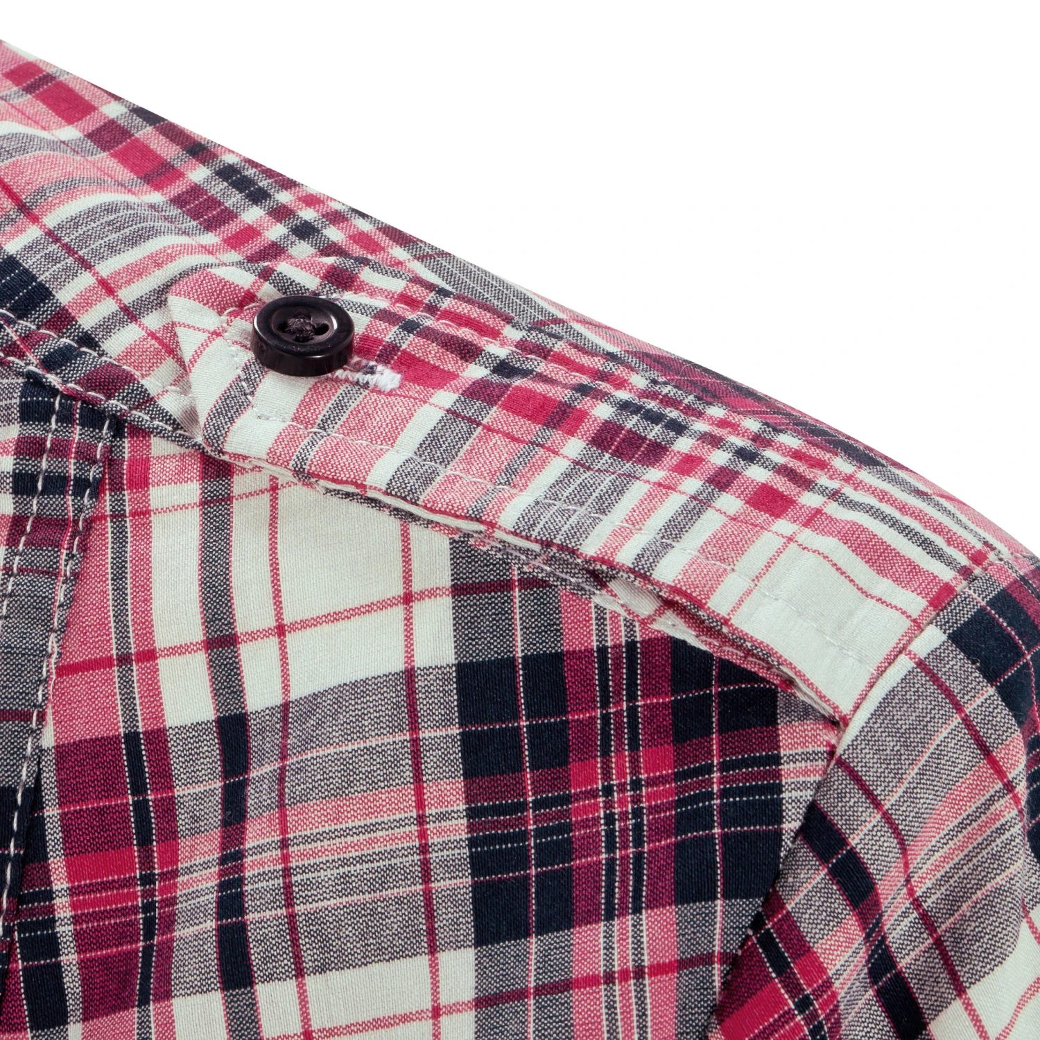 Sentier Women's Long-Sleeved Horse Riding Shirt - Pink And White Checks - Image 8