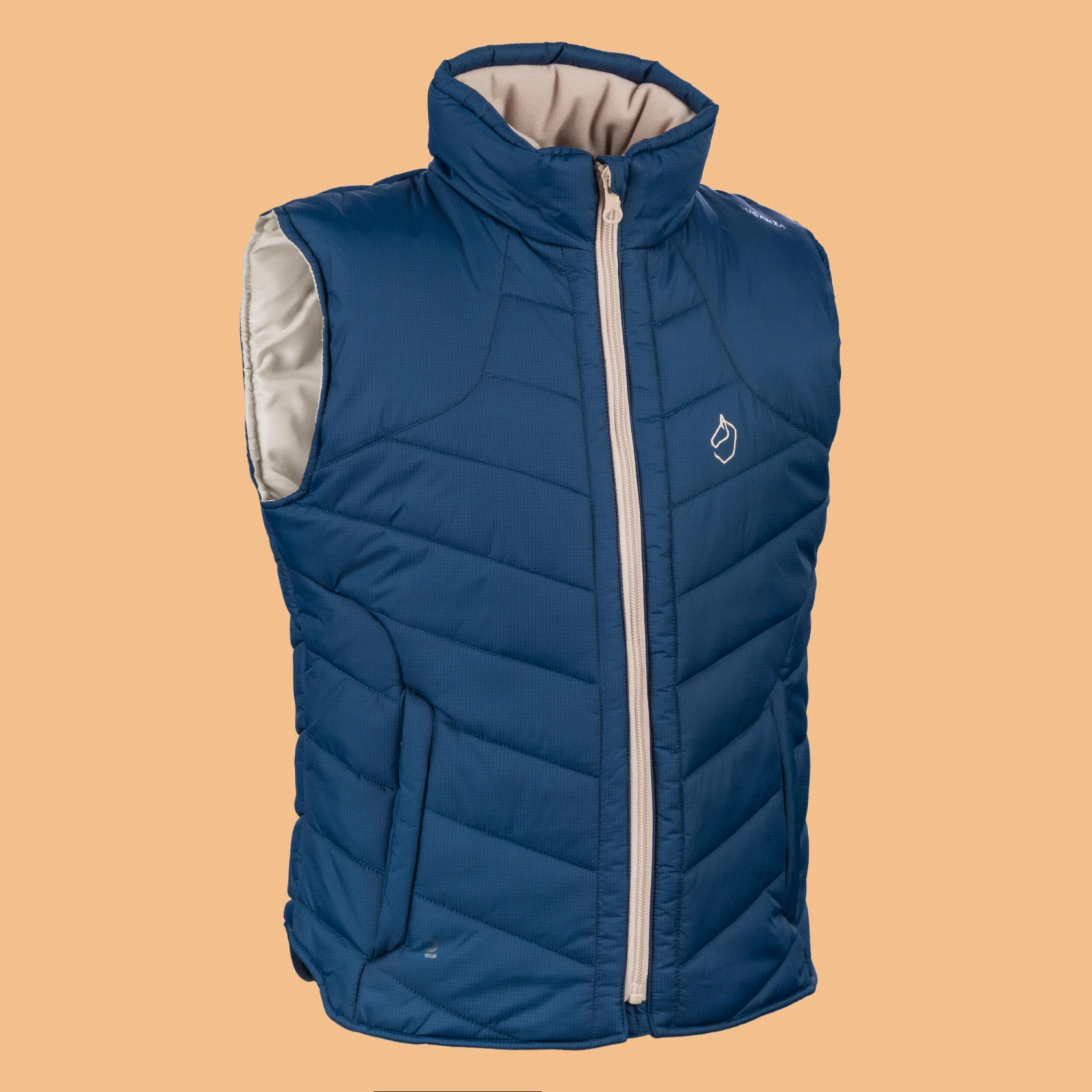 Kids' Warm Padded Horse Riding Gilet 500 - Image 7