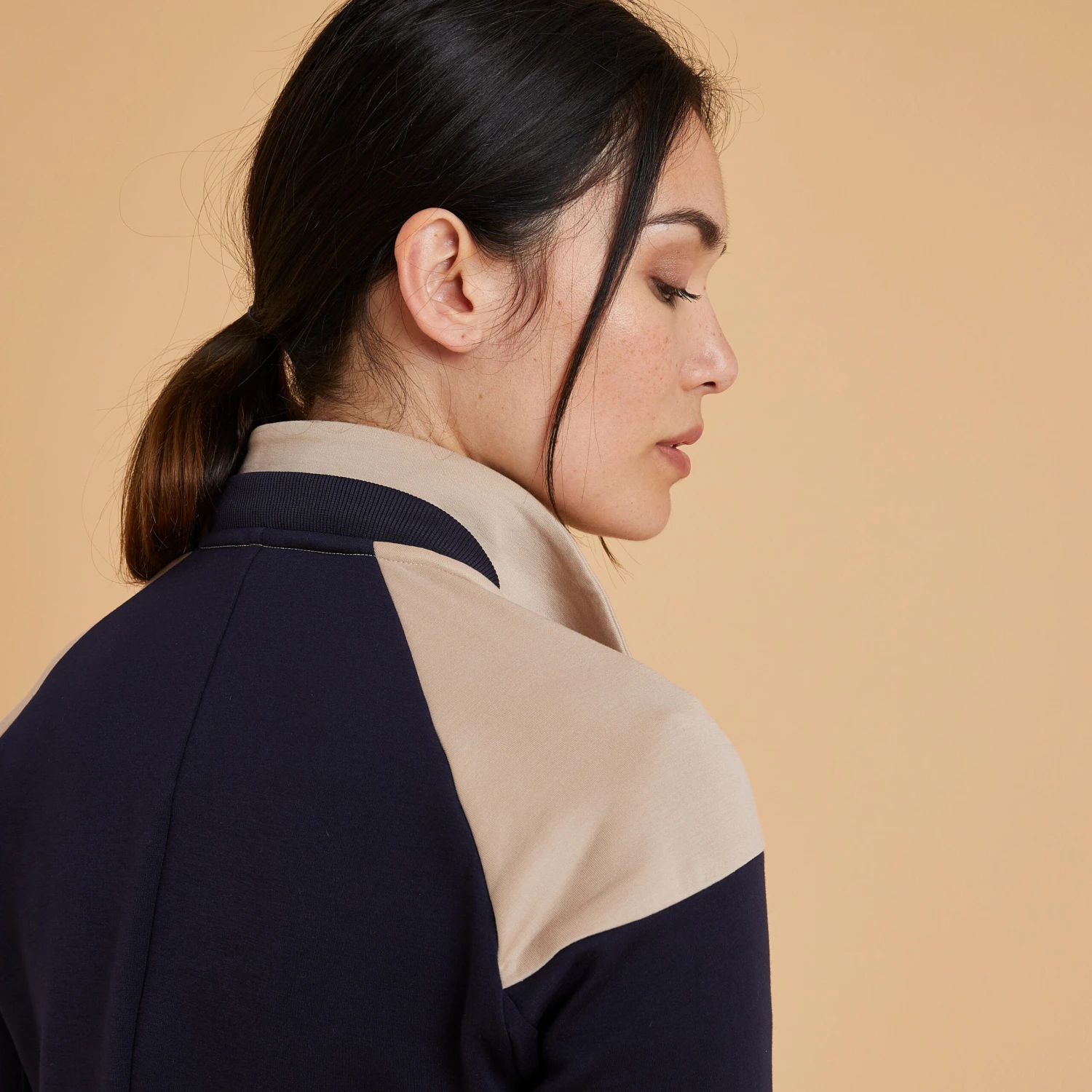 Women's Zipped Horse Riding Sweatshirt 900 - Image 5